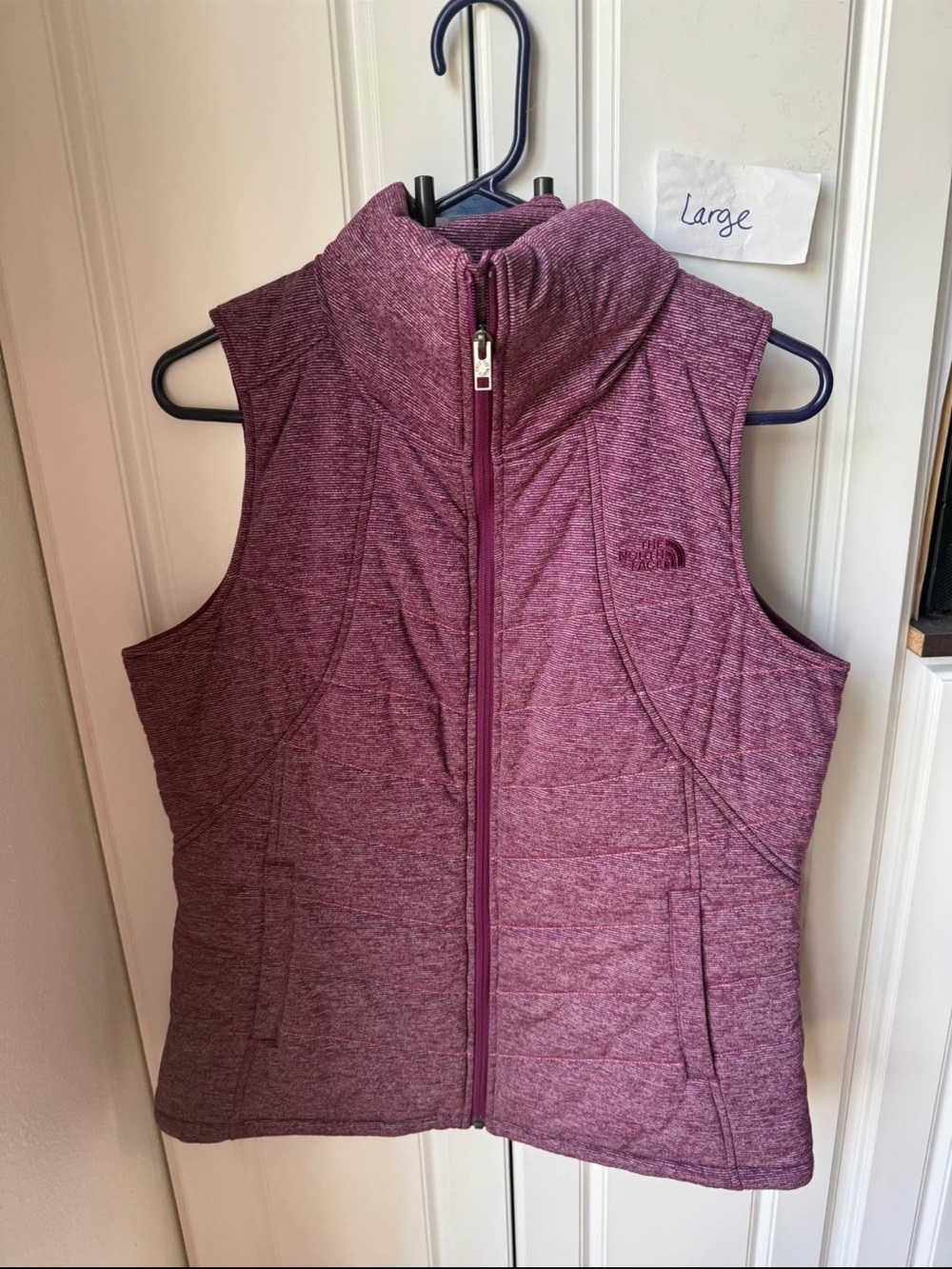 The North Face Women’s Quilted Vest - Plum Heather, large, (i2)